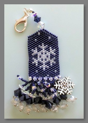 Carol's Snowflake Fob