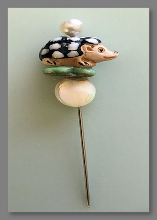 Herman Hedgehog Counting Pin